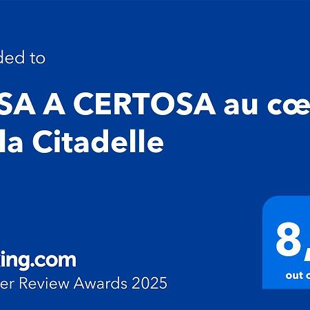 Casa A Certosa Au Coeur De La Citadelle Apartamento Bastia  Exterior foto